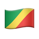flag: Congo - Brazzaville appearance on Apple