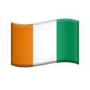 flag: Côte d’Ivoire appearance on Apple