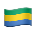 旗子：加彭 在 Apple 平台的外觀