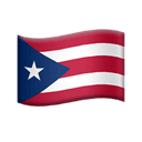 flag: Puerto Rico appearance on Apple