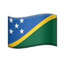 flag: Solomon Islands appearance on Apple