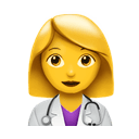 女医生 在 Apple 平台的外观