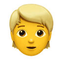 金髮人 在 Apple 平台的外觀
