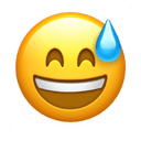 苦笑 在 Apple 平台的外观