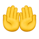 palms up together appearance on Apple