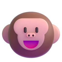 monkey face appearance on Microsoft