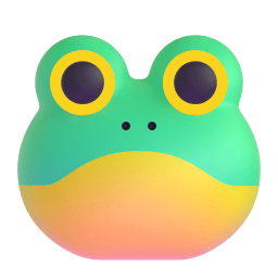 frog appearance on Microsoft