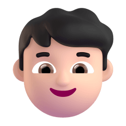 boy: light skin tone appearance on Microsoft
