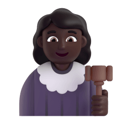 woman judge: dark skin tone appearance on Microsoft