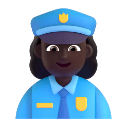 女警察: 较深肤色 在 Microsoft 平台的外观