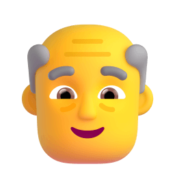 old man appearance on Microsoft