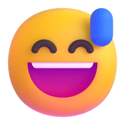 苦笑 在 Microsoft 平台的外观