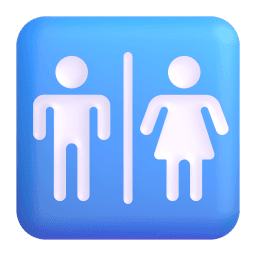 restroom appearance on Microsoft