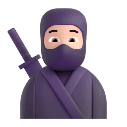 ninja: light skin tone appearance on Microsoft