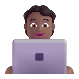 technologist: medium-dark skin tone appearance on Microsoft