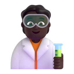 scientist: dark skin tone appearance on Microsoft