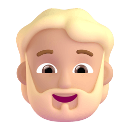 person: medium-light skin tone, beard appearance on Microsoft