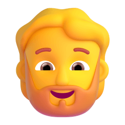 person: beard appearance on Microsoft