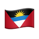 bayrak: Antigua ve Barbuda ifadesinin Apple platformundaki görünümü