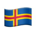 flag: Ã…land Islands appearance on Apple