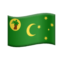flag: Cocos (Keeling) Islands appearance on Apple