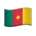 flag: Cameroon appearance on Apple
