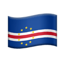 flag: Cape Verde appearance on Apple