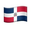 flag: Dominican Republic appearance on Apple