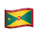 flag: Grenada appearance on Apple
