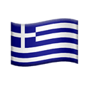 flag: Greece appearance on Apple