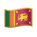 flag: Sri Lanka appearance on Apple