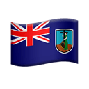 flag: Montserrat appearance on Apple