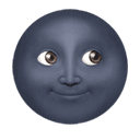 new moon face appearance on Apple