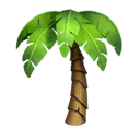 palm tree appearance on Apple