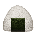 rice ball appearance on Apple
