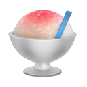shaved ice appearance on Apple