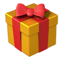 wrapped gift appearance on Apple