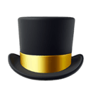 top hat appearance on Apple