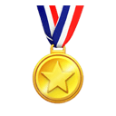 sports medal appearance on Apple
