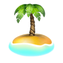 desert island appearance on Apple