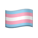 transgender flag appearance on Apple