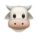 cow face appearance on Apple