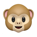 monkey face appearance on Apple