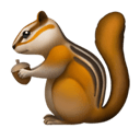 chipmunk appearance on Apple