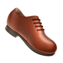 man’s shoe appearance on Apple