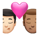 親:男人 男人 白皮膚 淺褐皮膚 在 Apple 平台的外觀