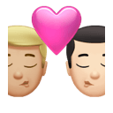 親:男人 男人 黃皮膚 白皮膚 在 Apple 平台的外觀