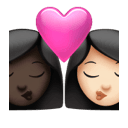 親:女人 女人 黑皮膚 白皮膚 在 Apple 平台的外觀