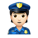 警察: 较浅肤色 在 Apple 平台的外观