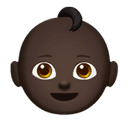 baby: dark skin tone appearance on Apple